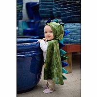 Dragon Baby Cape, Green/Blue, Size 12-24M