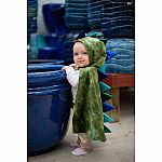 Dragon Baby Cape, Green/Blue, Size 2-3T