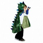 Dragon Cape with Claws, Green, Md