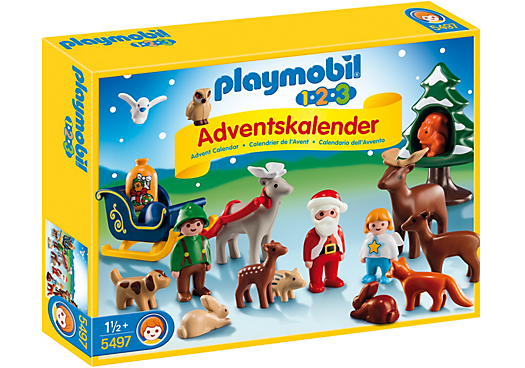 5497 1.2.3 Advent Calendar Christmas in the Forest The
