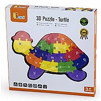 Viga 3D Wood Turtle Puzzle