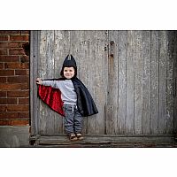 Reversible Spider/Bat Toddler Cape, Size 2-3T