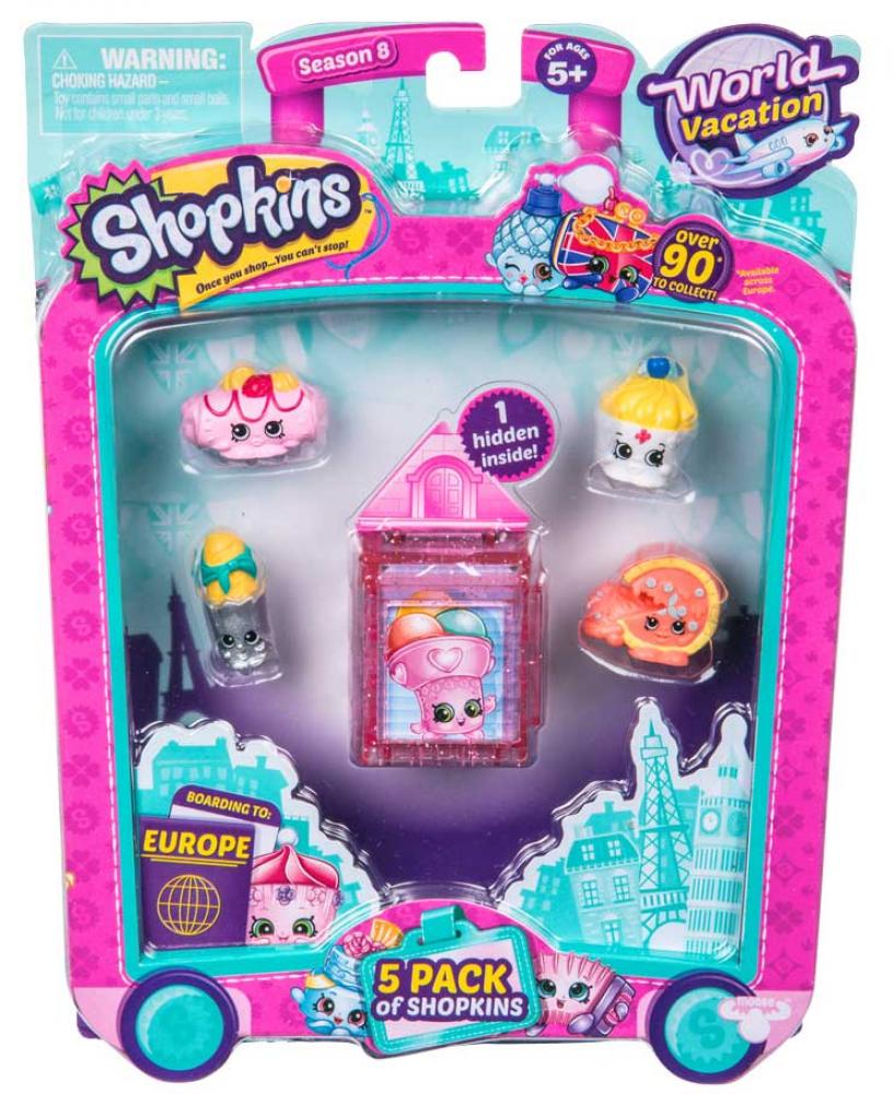 Shopkins 5pk S8 Asia The Granville Island Toy Company