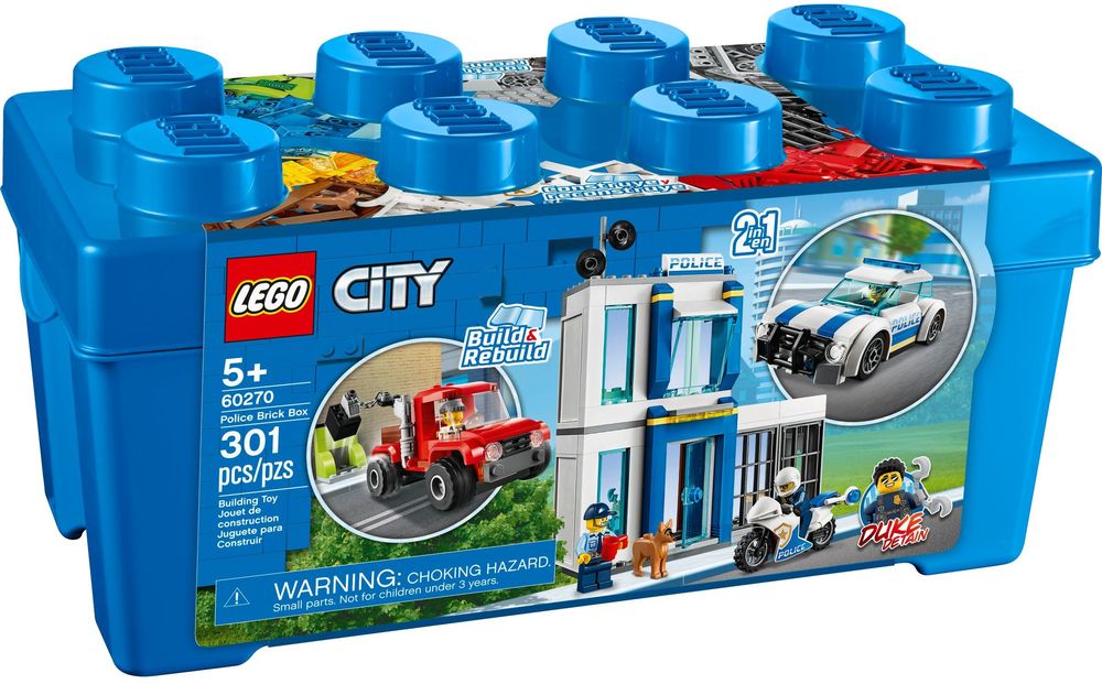 lego city police brick box 2in1 set 60270
