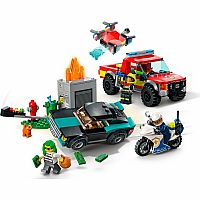 Fire Rescue & Police Chase