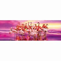 1000pc Panorama: Flamingo Dance