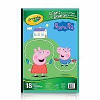 Giant Colour Pages - Peppa The Pig