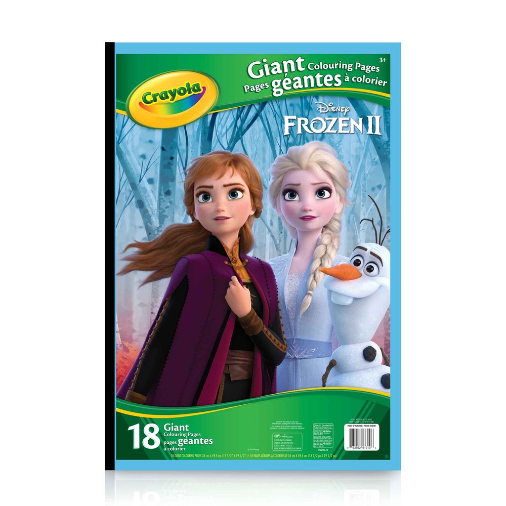 Giant Colour Pages - Frozen - The Granville Island Toy Company