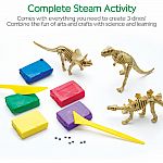 Create With Clay Dinosaurs