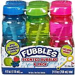 Fubbles Scented Bubbles 6 pack