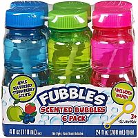 Fubbles Scented Bubbles 6 pack