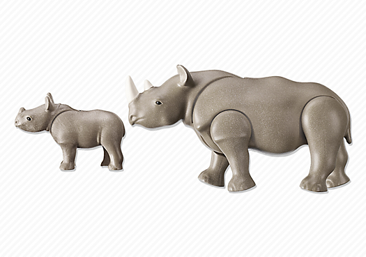 Baby top rhino toy