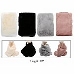 Nordic Faux Fur Colche Neck Warmer Scarf