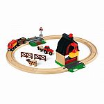 Brio Farm Railway Set