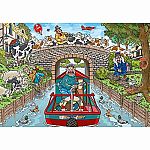 1000pc Wasgij Orig. #33 Calm on the Canal