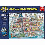 1000pc Jan Van Haasternen Cruise Ship