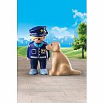 Police Officer with Dog