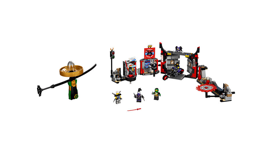 Lego sales ninjago headquarters