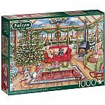 1000pc Christmas Conservatory