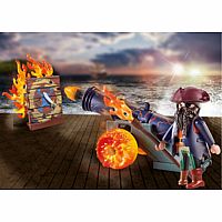 Pirate with Cannon Gift Set