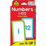 Numbers 1-100 Flash Cards