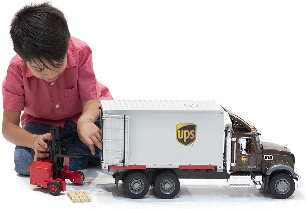 Toy ups truck with doors best sale that open