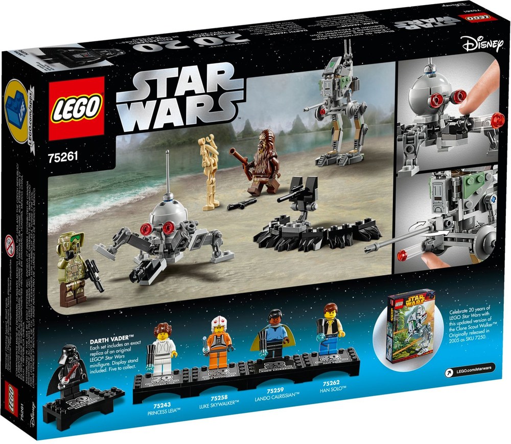 Display Stand! LEGO® STAR WARS™ 75262 20th Anniversary HAN SOLO Minifigure™