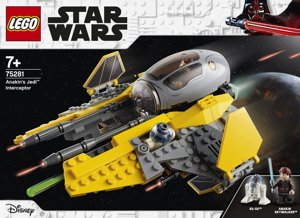 Lego star wars anakin's jedi interceptor 75281 best sale