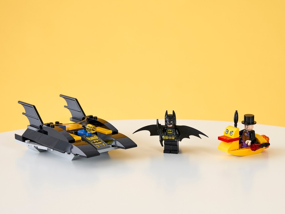 lego batboat the penguin pursuit