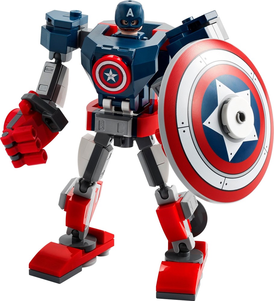 captain america mech strike funko
