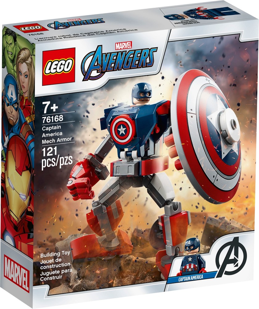 captain america mech strike funko
