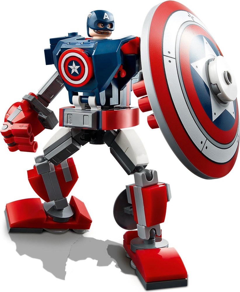 captain america mech strike funko