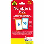 Numbers 1-100 Flash Cards