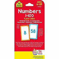 Numbers 1-100 Flash Cards