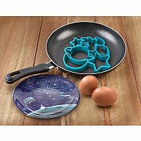 Crack a Smile Breakfast Egg/Pancake Mold and Plate Set