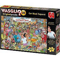 1000pc Wasgij Original #35 Car Boot Capers