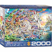 2000pc Unicorn Fantasy