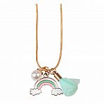 Rainbow Tassle Necklace