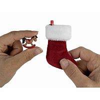 World's Smallest Stocking with 1 Micro Toy