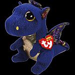 Beanie Boo Saffire Blue Dragon Reg