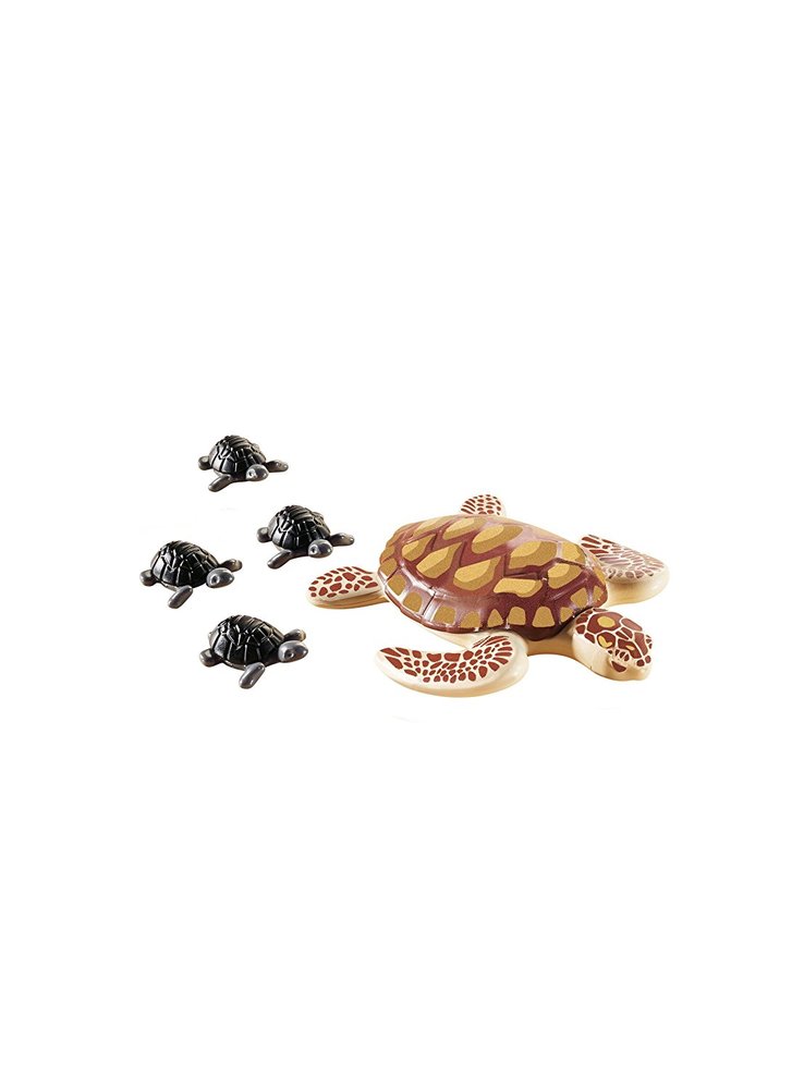 Playmobil Turtles With Babies Building Set 6420 NEW IN STOCK 