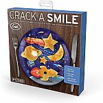 Crack a Smile Breakfast Egg/Pancake Mold and Plate Set