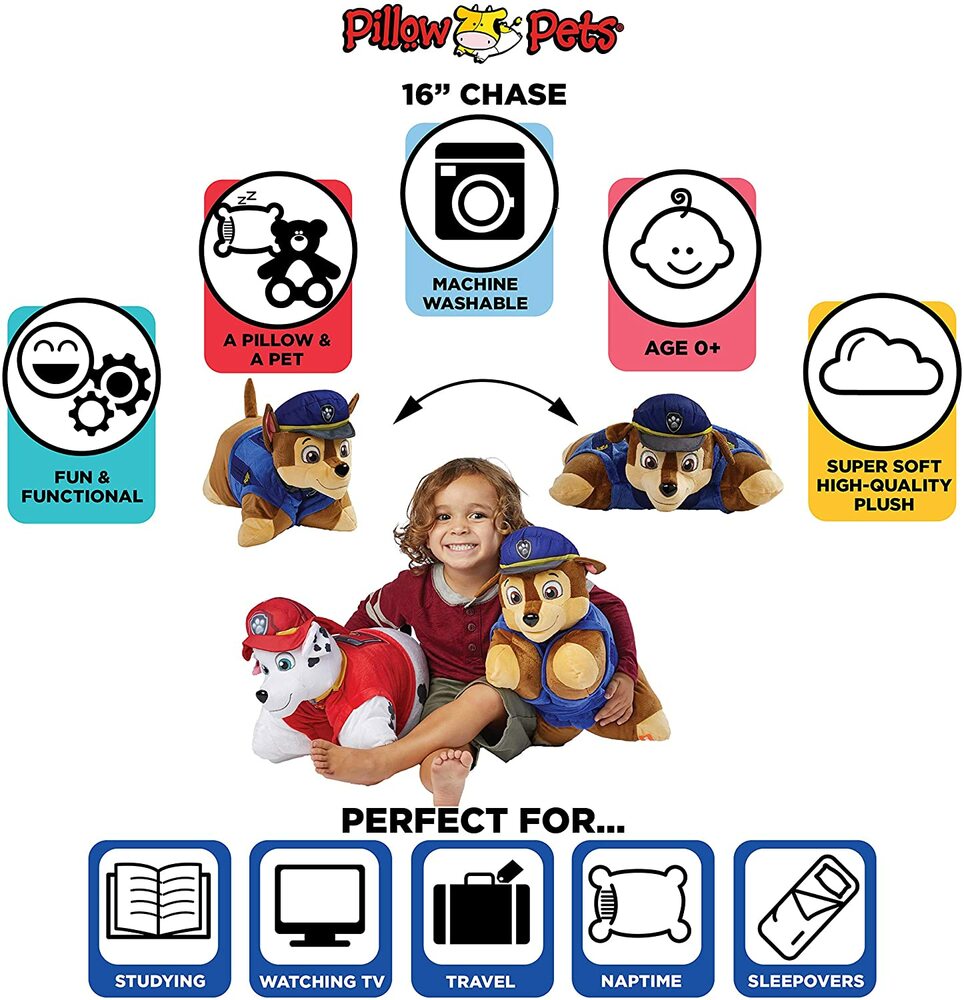 Paw patrol pillow pet chase sales
