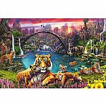 3000pc Tigers In Paradise