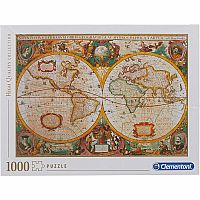 1000pc Clementoni Old Map