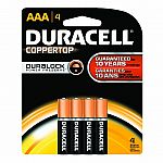 Duracell AAA 4pk