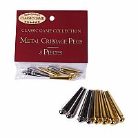 Metal Cribbage Pegs