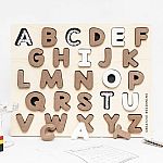 Puzzle/Tracer Alphabet Chalkboard