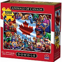 1000pc Animals of Canada/Dowdle