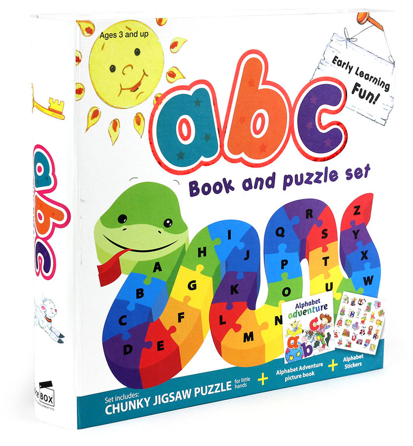Bath Book Puzzle Set Abc The Granville Island Toy Company